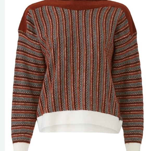 Sita Murt Striped Multicolor Sweater size 8 - Picture 3 of 9